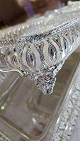 Fruit Snackbord Middag Thee Cake Display Rack Kerst Bruiloft Middelpunt Dessertbord Luxe Gouden Fruit Dienblad