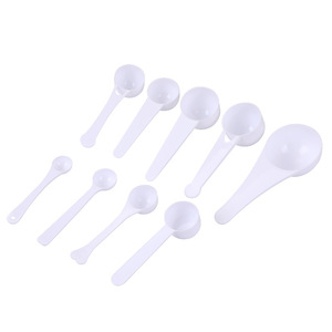 Cucharas de plástico desechables, de 1g, 3g, 5g, 10g, para medir, envasadas individualmente. - Product Image 1