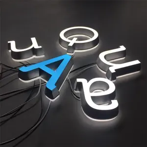 3D Verlichting Acryl Mini Led Kanaal Brief Teken Buigmachine Maken 3d Acryl Led Teken