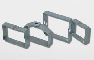 Sollet SL034 Industrial Steel <b>Ladder</b> Tray Galvanized Finish Bridge <b>Frame</b> Hanger Accessories - Product Image 3