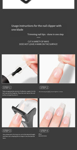 <span class=keywords><strong>Ciseaux</strong></span> de coupe-pointe d'ongle français en forme de U en acier inoxydable de qualité supérieure <span class=keywords><strong>pour</strong></span> la manucure de salon professionnel - Product Image 5