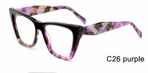 Armazones Ópticos Retro de Acetato de Alta Calidad con Combinación de Múltiples Colores, Último Modelo 2026 - Product Image 2