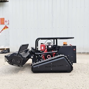 Tondeuse à gazon télécommandée à essence/diesel, largeur de coupe 950mm/1000mm/1200mm, robot télécommandé, faible niveau sonore (<100dB) - Product Image 4