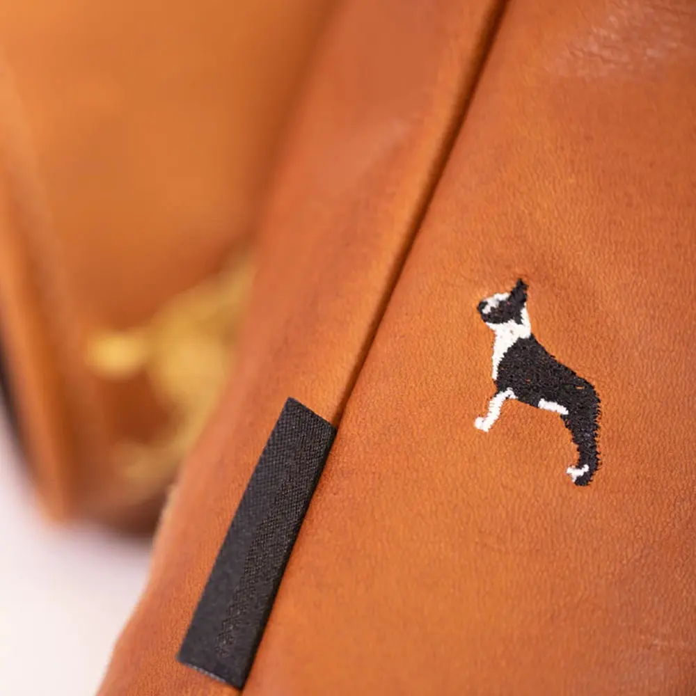 Yopral capa para cabeça de cão, capa bordada de couro pu, personalizada, de alta qualidade, com logotipo de motorista de golfe, clube de golfe