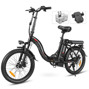 Vélo électrique pliable CY20 350W 36V 12AH disponible en plusieurs couleurs, unisexe, pour adultes, entrepôt américain - Product Image 5