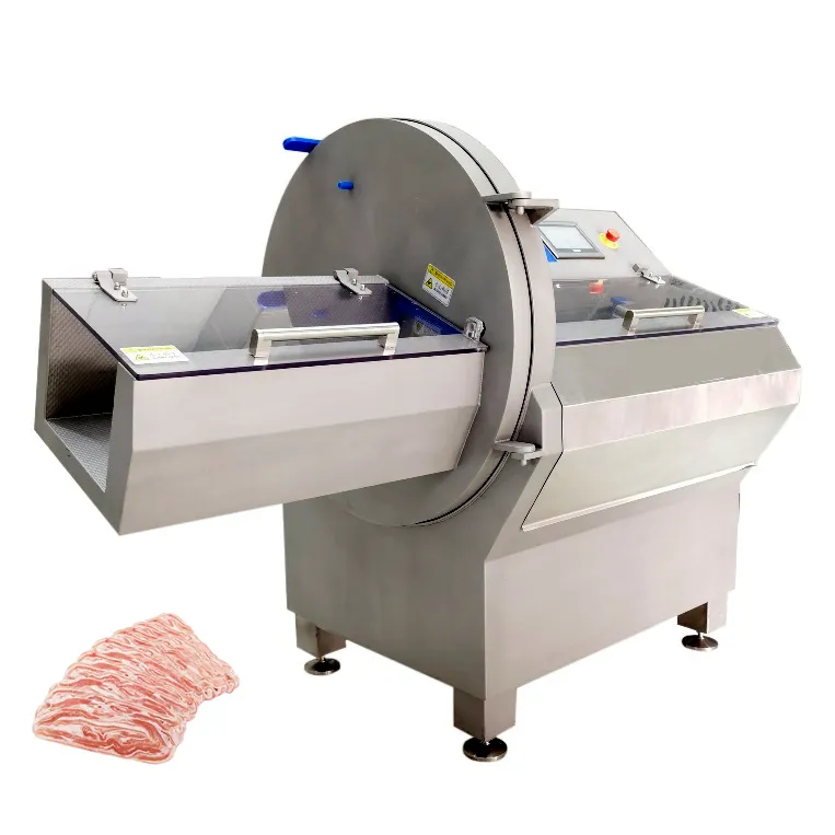 Hot Sale Frozen Meat Steak Rib Bacon Chicken Duck Fish Ham Cheese Slicing Cutting Slicer Machine