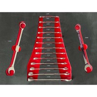 Ensembles d'outils robustes 258 pièces boîte à roulettes coffre à outils en acier inoxydable 7 tiroirs armoire à outils chariot chariot