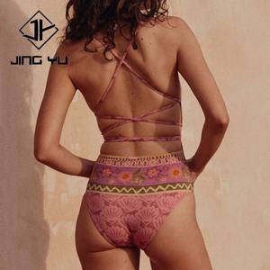 Maillot de bain de créateur, maillot de bain rétro luxueux à double face, imprimé personnalisé, maillot de bain en polyester écologique - Product Image 2