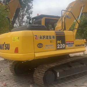 Excavadora de cadenas Komatsu PC220-8 usada, modelo 2019, capacidad de cazo de 1m, 1218 horas, en venta, equipo de construcción, bomba de motor principal - Product Image 1