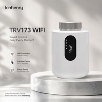 Vanne de refroidissement à température constante TRV173 personnalisée avec fonction WiFi pour composants de chauffage au sol à température contrôlée