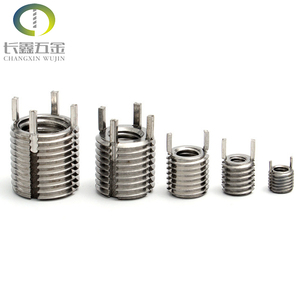 China Factory Edelstahl Schlüssel verriegelung Innen gerändeltes Draht gewinde Einsatz Metall gewinde hülse - Product Image 2