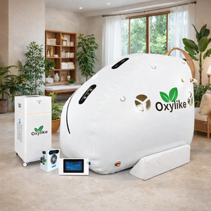 Chambre hyperbare portable à coque souple OLS-S1 1.5ATA de type assis, idéale pour la récupération sportive en centre de fitness – Vente en gros directe usine OEM - Product Image 1