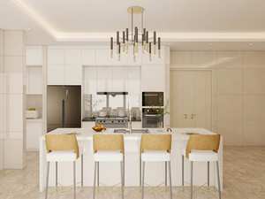 Muebles de Cocina Blancos, Organizador de Gabinete de Cocina, Gabinete de Cocina Lacado, Mini Gabinete de Cocina Brillante, Mejores Gabinetes de Cocina Modernos - Product Image 5