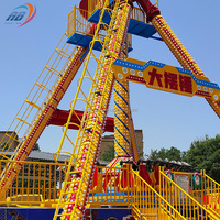 Manège Pendule Géant pour Parc d'Attractions, Rotation à 360 Degrés, Machine à Balançoire pour Parc Extérieur