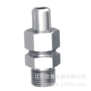 Conector de tubo recto de acero inoxidable con sellado cónico de 24 grados serie ZM para soldadura en la fabricación - Product Image 1