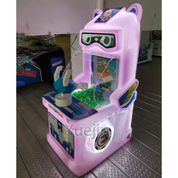 Machine de jeu d'arcade à monnayeur pour enfants : tir de balles - Plastique