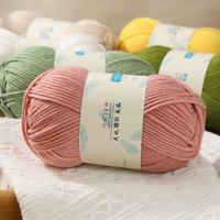 Hot Sale 100% Acrylic Yarns 7 Ply Hand Knitting 150m Per Ball Thicker Wholesale Women Sweater Scarf Hot Sale Yarn 38 Colors 100g