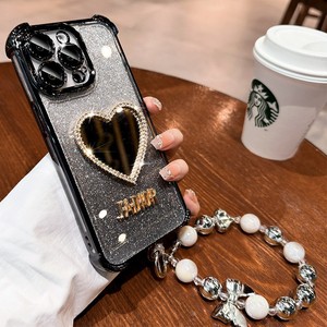 <span class=keywords><strong>Coque</strong></span> de téléphone anti-chute à paillettes avec chaîne de perles pour <span class=keywords><strong>iphone</strong></span> 17 Pro Max 16 15 14 - Product Image 4