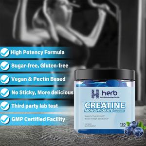 Suplemento Energético de Marca Privada OEM/ODM, Nutrición Deportiva Pre-Entrenamiento, Gomitas de Monohidrato de Creatina para el Crecimiento Muscular - Product Image 2