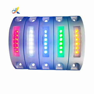 Nhà Máy Giá nửa vòng đường Stud <span class=keywords><strong>Led</strong></span> giao thông nhấp nháy đèn năng lượng mặt trời Stud ánh sáng - Product Image 1