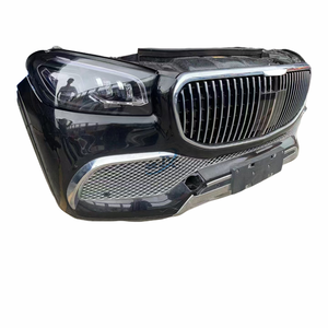Para <span class=keywords><strong>mercedes</strong></span>-benz <span class=keywords><strong>Maybach</strong></span> GLS680 W167 montaje de parachoques delantero usado Original de alta calidad con rejilla, radiador y faros - Product Image 2