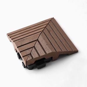 ขอบป้องกันมุมกระเบื้องปูพื้น WPC สีกาแฟ ขนาด 7.5*7.5*2.3 ซม. - Product Image 1