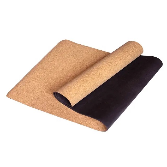 Tapis de yoga en liège TPE 4 mm (sans impression)