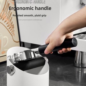 Portafiltro Cavo Senza Fondo Kakaro 58mm in Acciaio Inossidabile a Doppio Manico E61 Grimaldi <span class=keywords><strong>Matto</strong></span> Aibao Rocket Lighters per Caffè - Product Image 3