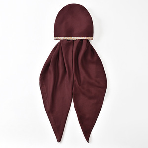 Berretto elastico da <span class=keywords><strong>donna</strong></span> <span class=keywords><strong>di</strong></span> cristallo Bandana avvolgere la <span class=keywords><strong>testa</strong></span> turbante da <span class=keywords><strong>donna</strong></span> - Product Image 4