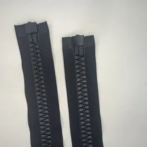 Special Heavy Duty High Quality Big Zip #20 Plastic Open End Zippers With Sliders For Shoes Clothing Bags Luggages