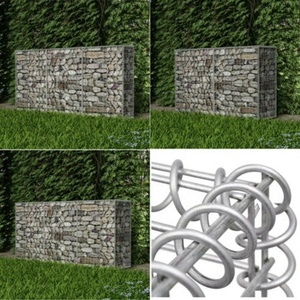 <strong>Factory</strong> Supply Galvanized Gabion Wall Gabion Basket Stone Filled Cage Welded <strong>Mesh</strong> Gabion Cage - Product Image 6