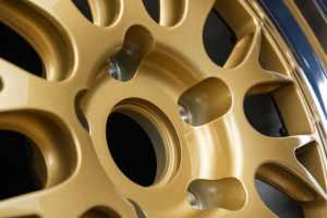 Jantes en alliage d'aluminium doré, finement traitées, robustes, anti-rayures, longue durée de vie, 19 et 20 pouces - Product Image 4