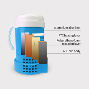 Large 1L Capacity Frozen Semen Cup 38 Constant Temperature Adjusted Cattle Pig Car-Charging Compatible <strong>Veterinary</strong> <strong>Instrument</strong> - Product Image 4