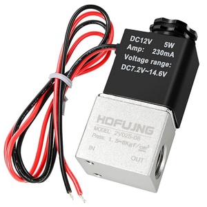 Vanne de régulation de pression 2V025-08, électrovanne pneumatique en laiton, bobine solénoïde 36V, corps 3/2 pour contrôle de débit - Product Image 6