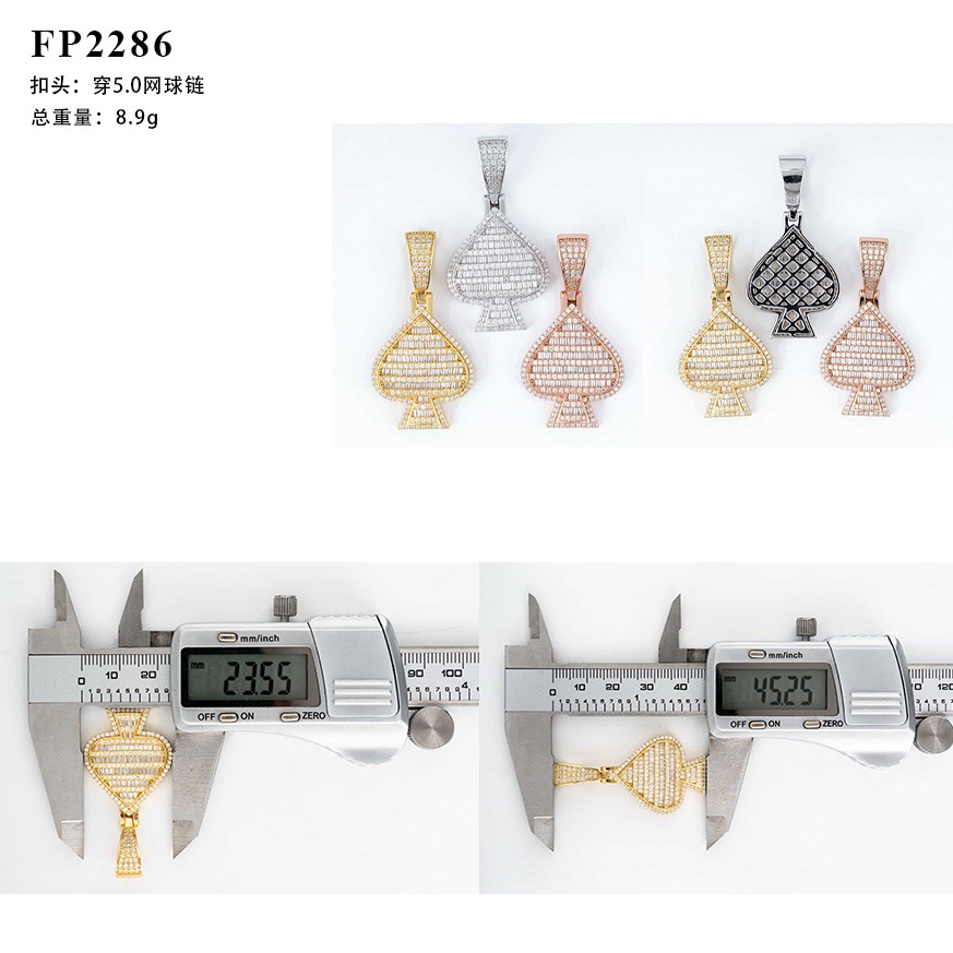 J3-Rose Gold Pendant