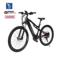 Amazon mountain bike elétrica, venda quente de bicicleta elétrica de 27.5 ''e mtb 1000w 750w 500w, suspensão dupla, comutante, bicicleta elétrica