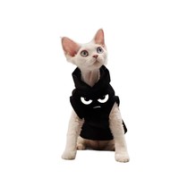 Gilet à capuche polyvalent pour chat et petit chien, toutes saisons, pour chat sans poils Sphynx Devon, vêtements pour chaton