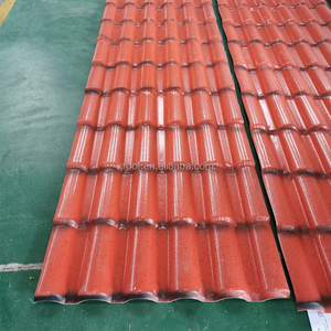 Matériaux de toiture Tuiles de toiture en PVC ondulé Tuiles thermiques en terre cuite <span class=keywords><strong>Terrasse</strong></span> Tejas PVC ASA PVC Tuiles de toiture synthétiques espagnoles - Product Image 6