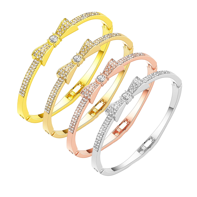 Unisex Gold-Plated Alloy Cuff Bracelet with Crystal & Rhinestone Fashion Charm Stylish Trendy Gift for Beauty Enthusiasts