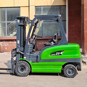 Fabrika Satışı 2/3 Mastlı 4 Ton 5 Ton Küçük Hidrolik Lityum Bataryalı Depo Elektrikli Forklift - Product Image 4