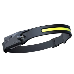 COB <b>LED</b> Headlamp Beam USB Rechargeable Motion <b>Sensor</b> Waterproof Headlight for Outdoor Running Fishing Camping Work - Product Image 1