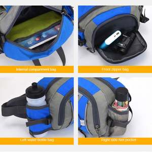 Riñonera de Moda Nueva Promoción al por Mayor 2021, Bolsa de Cintura Grande para Hombre con Porta Botella, Resistente al Agua, Riñonera Lumbar - Product Image 3