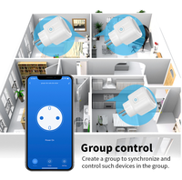 Prise intelligente Tuya Zigbee LangYeao 16A/20A, prise EU, intégration d'automatisation domestique, intelligence de la maison entière, application Smart Life