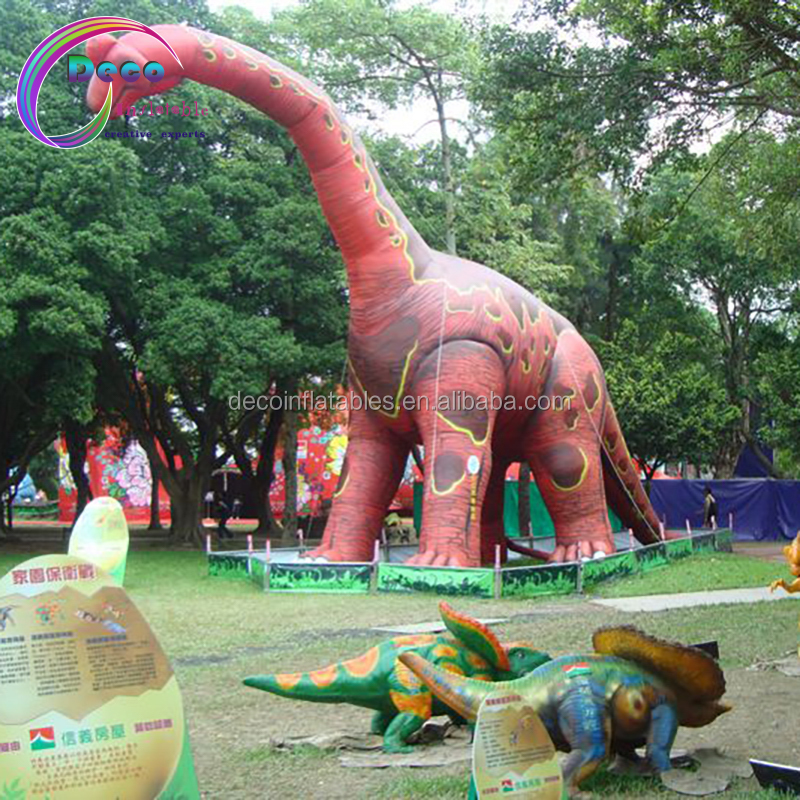 Dinossauro gigante inflável barato para propaganda