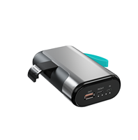 Nouvelle arrivée Portable Power Bank BT Speaker Chargeur sans fil Alimentation mobile Haut-parleur 2-en-1 et batterie externe