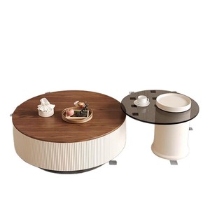<span class=keywords><strong>Mesa</strong></span> de Centro para Sala de Estar con Cajones para Almacenamiento, Adecuada para Salas de Estar, Hoteles, Apartamentos y Villas - Product Image 1