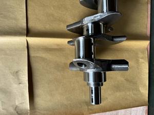 เพลาข้อเหวี่ยง 14088526 OE880 GM350 ผลิตจากเหล็กหล่อ 1 ชิ้น พร้อมซีล <span class=keywords><strong>V8</strong></span> 350 5.7L เครื่องยนต์ดีเซล  ไม่มีบาลานซ์ สำหรับ GM - Product Image 2