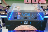 Máquina de Juego Arcade de Lucha con Robots, Diseño Atractivo, Operada con Monedas, para 4 Jugadores, con Gabinete Metálico, para Niños