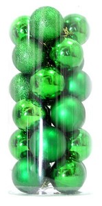 <span class=keywords><strong>Boule</strong></span> <span class=keywords><strong>de</strong></span> Noël à paillettes Merry Arts Matte Glitter Ball PVC Box Decoration Set 5.6.8cm Christmas Decoration Balls - Product Image 6