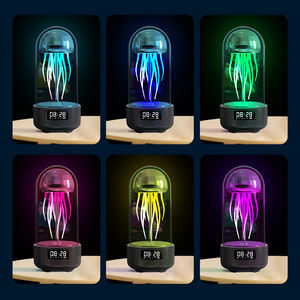 Fantasía multifuncional USB Power LED escritorio reloj colorido Medusa altavoz <span class=keywords><strong>con</strong></span> diente azul - Product Image 2